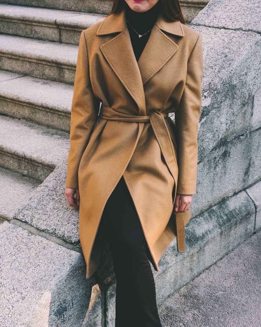 Wool overcoat