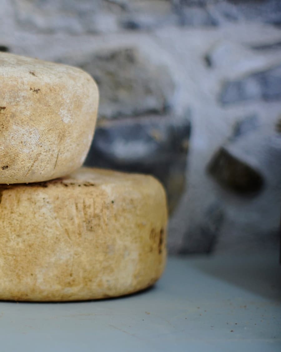 Aged farmhouse cheese